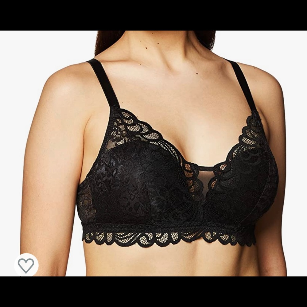 NWT Bali Women's Desire All Over Lace Wirefree Bra DF6591